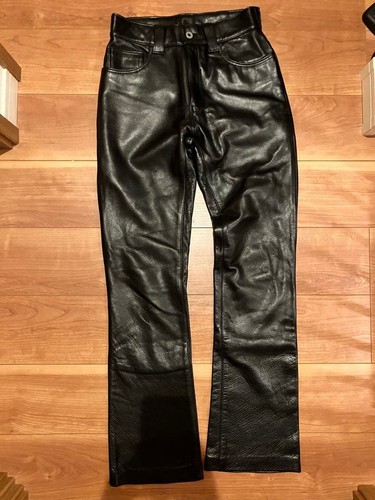 Leder reithose schwarz - y'2,