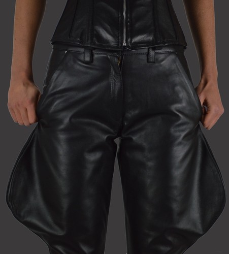 130 damen lederbreeches - ,